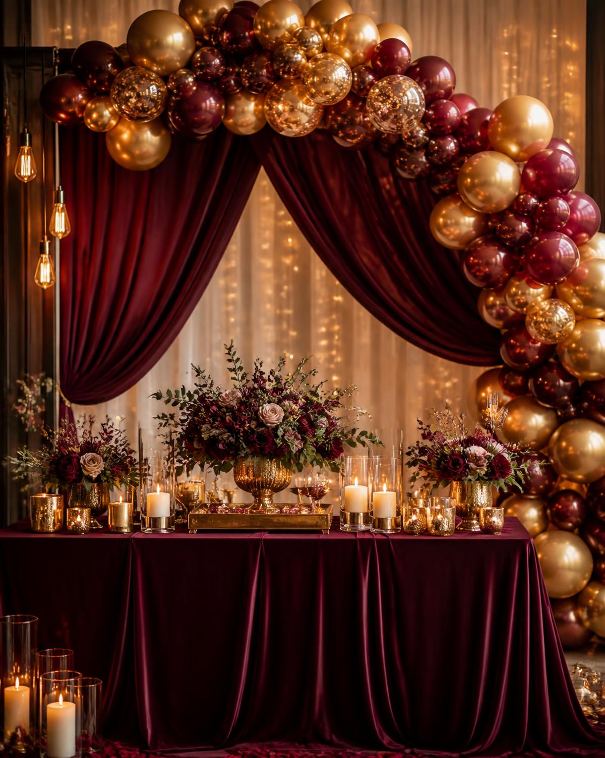 Theme Balloon Decoration Backdrop